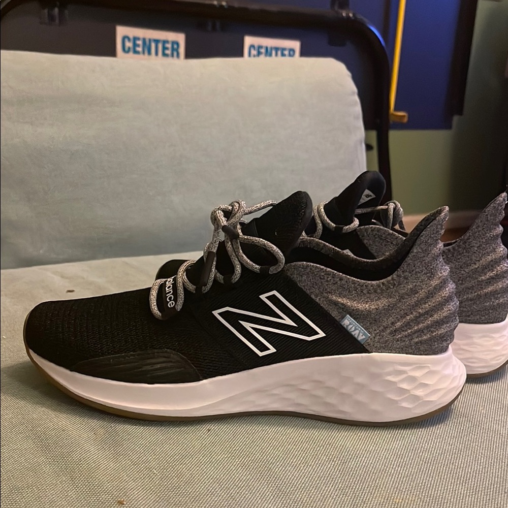 New Balance Black and Gray Athletic Shoes